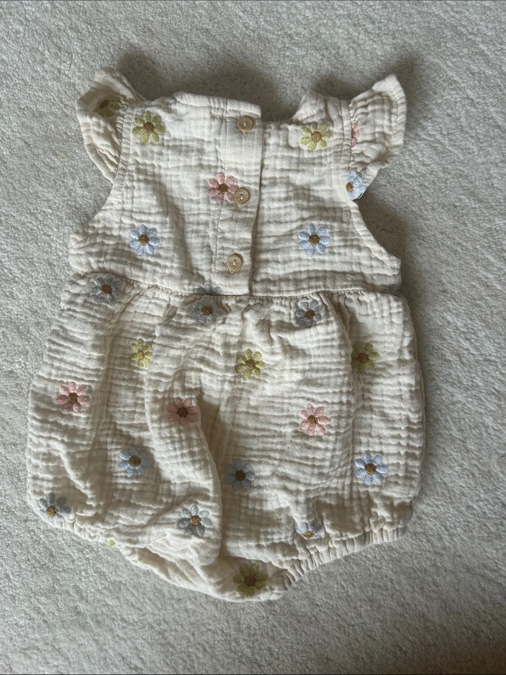 Rylee + Cru Amelia Romper Daisies
